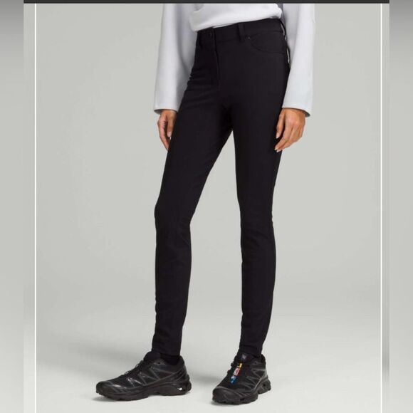 Lululemon City Sleek 5 Pocket Pant 30“ Size 26 in Black